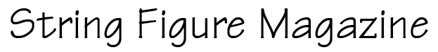 String Figure Magazine Masthead